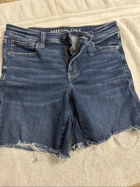 American Eagle Navy Blue Stretch Denim Jeans